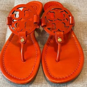 Tory Burch Orange Sandals size 7.5
